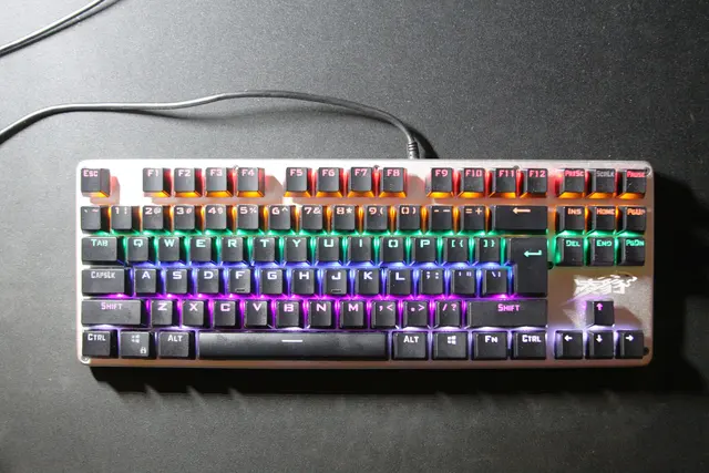 Bàn phím cơ 87 phím — switch linear đã lube